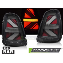 LED hátsó lámpák füstszínű MINI COOPER R56 R57 R58 R59 06-14-hez