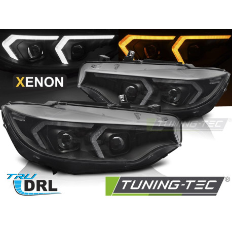 Világítás Xenon fényszórók fekete BMW F32/F33 13-17-hez | race-shop.hu