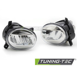 Ködlámpák LED króm tiszta illik A4 B8 08-11 / A6 C6 09-11 / Q5 08-16