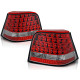 Világítás LED Hátsó lámpa piros fehér VW GOLF 4 09.97-09.03 | race-shop.hu