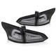 Világítás LED hátsó lámpák fekete SEQ FORD FOCUS MK 3 SW 11-18-hoz | race-shop.hu