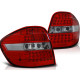 Világítás LED HÁTSÓ LÁMPÁK PIROS FEHÉR MERCEDES M-KLASA W164 05-08 | race-shop.hu
