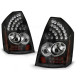 Világítás LED Hátsó lámpa CHRYSLER 300C 05-08 fekete LED | race-shop.hu