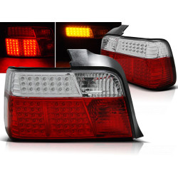 LED Hátsó lámpa piros fehér BMW E36 12.90-08.99 SEDAN