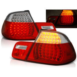 LED Hátsó lámpa piros fehér BMW E46 04.99-03.03 CABRIO