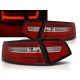 Világítás LED Hátsó lámpa piros fehér SEQ AUDI A6 08-11 SEDAN | race-shop.hu