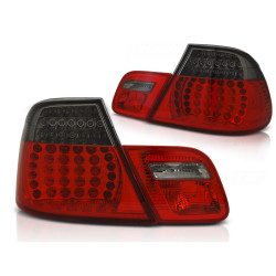 LED HÁTSÓ LÁMPÁK PIROS FÜSTSZÍNű BMW E46 04.03-06 COUPE