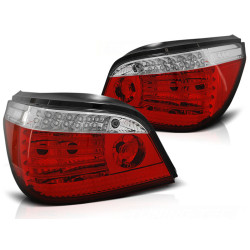 LED HÁTSÓ LÁMPÁK PIROS FEHÉR SEQ BMW E60 07.03-07