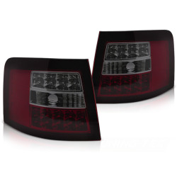 LED HÁTSÓ LÁMPÁK PIROS FÜSTSZÍNű AUDI A6 05.97-05.04 AVANT