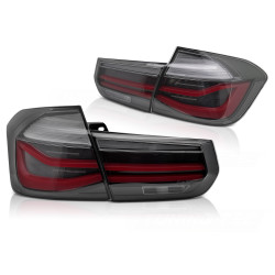 LED BAR SEQ hátsó lámpák füstszínű BMW F30 11-18-hoz