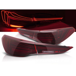 LED hátsó lámpák piros SEQ LASER LOOK BMW G22 G23 20-hoz