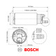 Belső (tartályba) BOSCH BR540 High-flow in-tank motorsports fuel pump kit | race-shop.hu