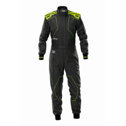 Gokart overál OMP KS-4 my2026, antracit/fluo/sárga