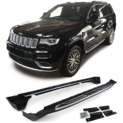 Alumínium küszöbvédő fellépők OE stílusban Jeep Grand Cherokee WK2 10-17 sérült