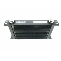 19 soros olajhűtő Setrab ProLine STD, 330x146x50mm SÉRÜLT