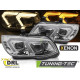Világítás Xenon fényszórók sárga LED króm DRL BMW E92 / E93 LCI 10-13-hoz | race-shop.hu