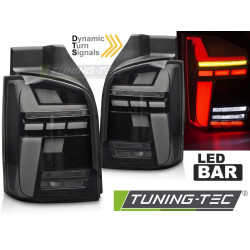 LED BAR hátsó lámpák füstszínű, szekvenciális, VW T5 04.03-09 / 10-15 kompatibilis