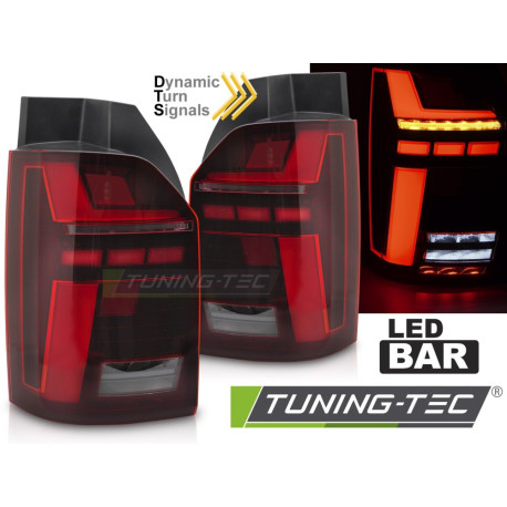 Világítás LED BAR hátsó lámpák piros szekvenciális VW T6 15-19 / T6.1 20-24-hez | race-shop.hu