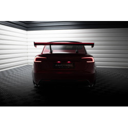 MAXTON DESIGN karbon szárny + LED Tesla Model 3-hoz