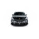 Body kitek és vizuális kiegészítők MAXTON DESIGN Street Pro első splitter Cupra Leon ST / Hatchback Mk1 Facelift-hez, fekete-piros + fényes flapsok | race-shop.hu