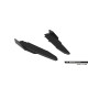 Body kitek és vizuális kiegészítők Street Pro hátsó oldalsó splitters + flaps Ford Mustang Dark Horse Mk7 (fekete-piros + fényes flaps) | race-shop.hu