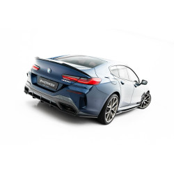 MAXTON DESIGN hátsó splitter BMW 8 Gran Coupe M-Pack G16-hoz (függőleges sávokkal), fényes fekete