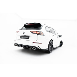 MAXTON DESIGN hátsó diffúzor Volkswagen Golf R Variant Mk8 / Mk8 Facelift-hez, fényes fekete