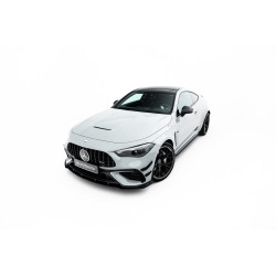 Street Pro első splitter Mercedes-AMG CLE 53 Aero C236 (fekete-piros)