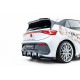 Body kitek és vizuális kiegészítők MAXTON DESIGN Street Pro hátsó diffúzor Cupra Born Mk1-hez, fekete-piros + fényes flapsok | race-shop.hu