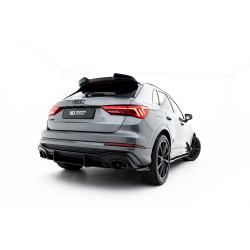 Street Pro hátsó diffúzor Audi RSQ3 Sportback / SUV F3 (fekete)