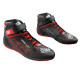Cipők FIA gyerek gokart cipő OMP KS-2X, fekete/piros | race-shop.hu