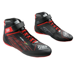 FIA Race shoes kids OMP KS-2X my2026, black/red