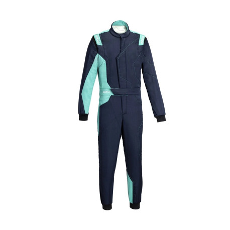 Overálok FIA verseny overál SPARCO SPRINT A ADVANCED-ASY, sötétkék/zöld | race-shop.hu