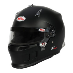 FIA zárt versenysisak BELL R7 SPORT (HANS), matt fekete