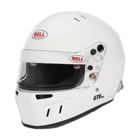 Zárt sisakok Helmet BELL GT6 PRO, white (HANS) | race-shop.hu
