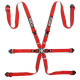 Biztonsági övek FIA 6 point safety belts SPARCO COMPETITION H-2 PD my2026, red | race-shop.hu