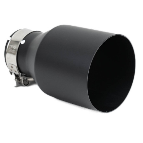 Egy kimenettel Kipufogóvég RACES INOX 101mm, bemenet 63mm - Matt | race-shop.hu