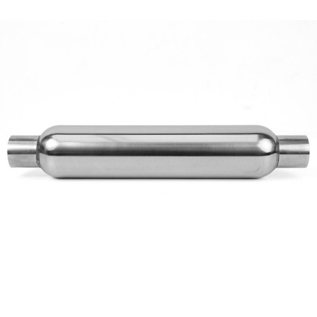 1x bemenet / 1x kimenet Középső hangtompító RACES 2, bemenet/kimenet 2" (51mm) | race-shop.hu