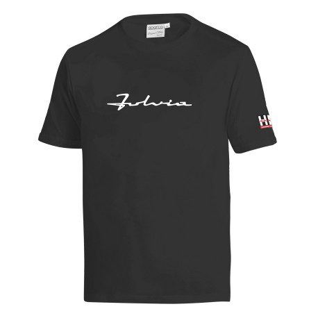 Pólók Spacro T-shirt LANCIA HF FULVIA, black | race-shop.hu