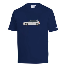 Póló SPARCO LANCIA HF DELTA INTEGRALE, sötétkék/fehér