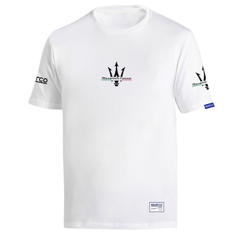 Pólók Póló SPARCO MASERATI CORSE, fehér | race-shop.hu