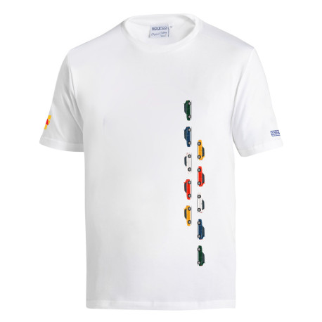 Pólók Póló SPARCO DELTA HF COLLECTIONS, fehér | race-shop.hu