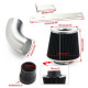 Sport levegőszűrő készlet RACES RACES Universal Cold air intake kit 3" (76mm) - Black | race-shop.hu