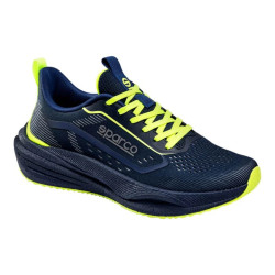 Sparco shoes S-CAPE GUS 01, blue marine/fluo yellow