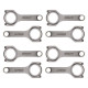 Motor alkatrészek Manley SBC H-Beam Hosszúrúd 6.000 Hossz | race-shop.hu