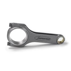 SUPERTECH kovácsolt hajtókar H-Beam BMW N55 motorhoz (csapszeg 22 mm, ARP 2000), 144,35 mm, 6 db