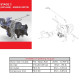 Accessories GARRETT 912944-0002 FASTENERS KIT G25-660 POWERMAX STAGE 2 FOR VOLKSWAGEN MK7 / MK7.5 2.0L 2014-2021 | race-shop.hu