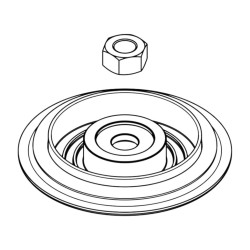 Garrett 910476-0002 Wastegate Diaphragm Kit GVW-45 (45 mm)
