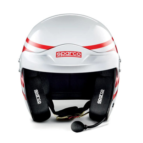 Nyitott sisakok Helmet Sparco PRO RJ-3I HERITAGE with FIA, white/red | race-shop.hu