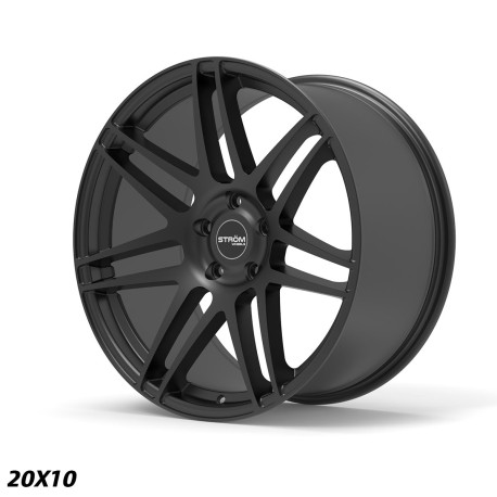ALU disky STROM STROM STR3 wheel 20x10 5x120 74.1 ET40, Full Satin Black | race-shop.hu